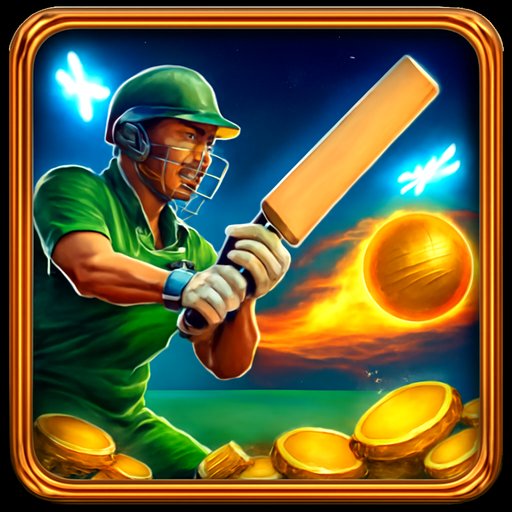 Game DB ব্যাটসম্যান শট নেওয়ার দৃশ্য